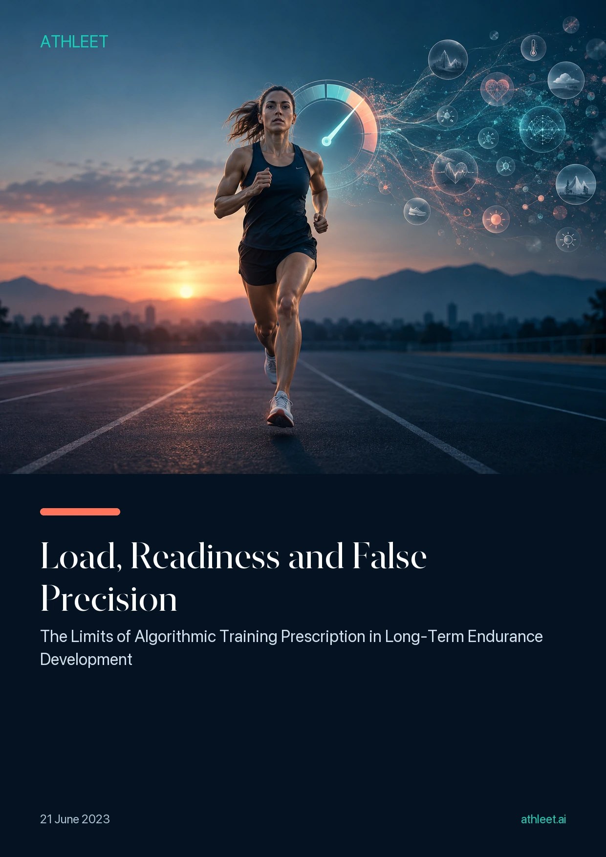 Cover of Load, Readiness and False Precision, an Athleet.AI whitepaper