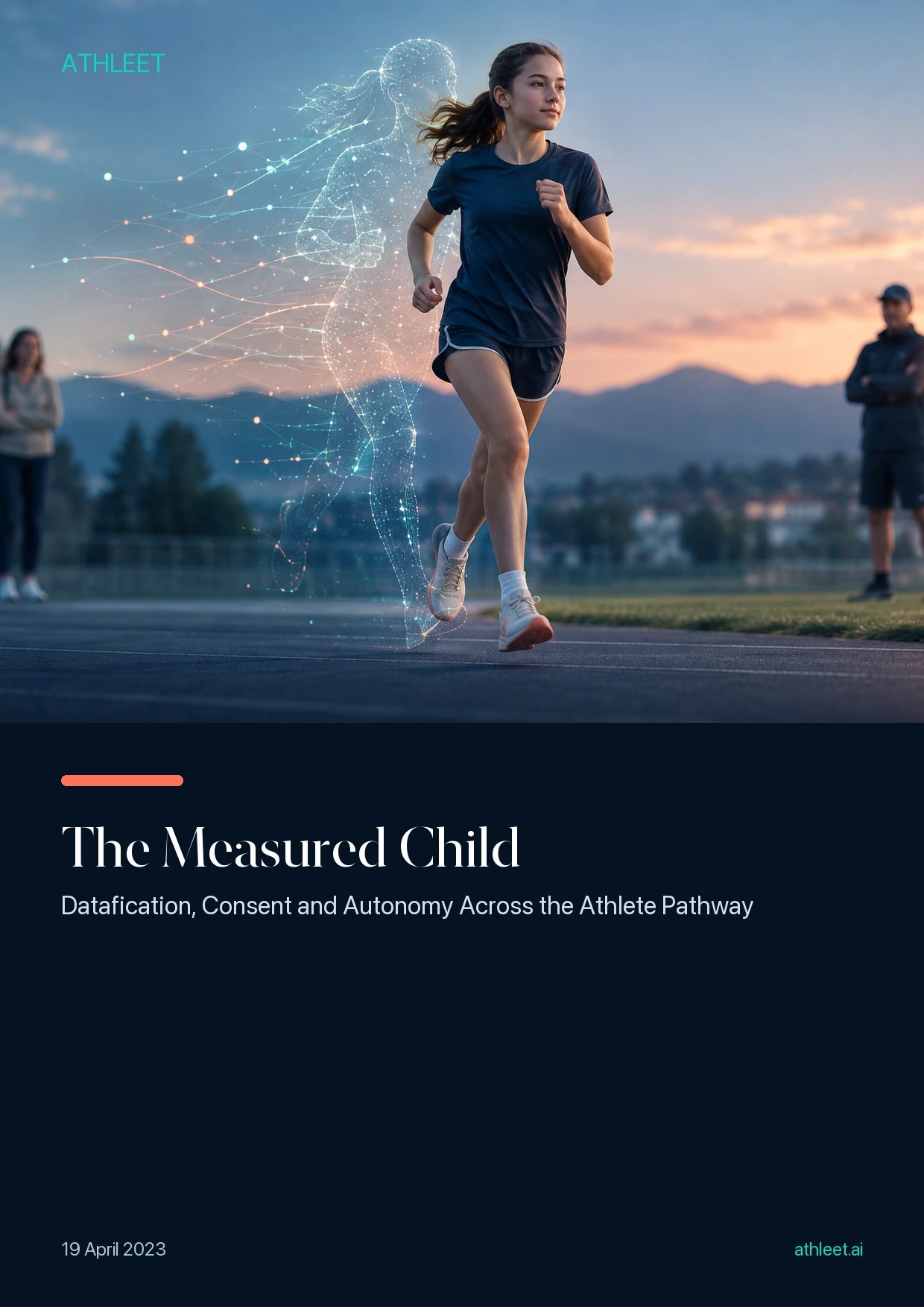 Cover of The Measured Child, an Athleet.AI whitepaper